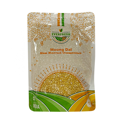 Маш жёлтый очищенный (Moong Dal) 500 г, Everfresh Маш жёлтый очищенный (Moong Dal) 500 г, Everfresh