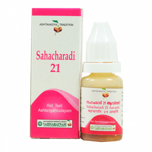 Сахачаради 21 (Sahacharadi 21) 10 мл, Vaidyaratnam Сахачаради 21 (Sahacharadi 21) 10 мл, Vaidyaratnam
