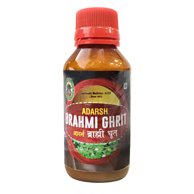 Брахми гхритам (Brahmi Ghrit) - для мозга и памяти, при депрессиях / 100 г, Adarsh Брахми гхритам (Brahmi Ghrit) - для мозга и памяти, при депрессиях / 100 г, Adarsh