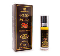 Духи масляные Голден (Golden), ролик 6 мл, Al Rehab