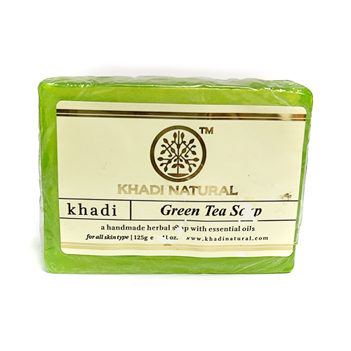 Мыло "Зеленый чай" 125 г, Khadi Natural Мыло "Зеленый чай" 125 г, Khadi Natural