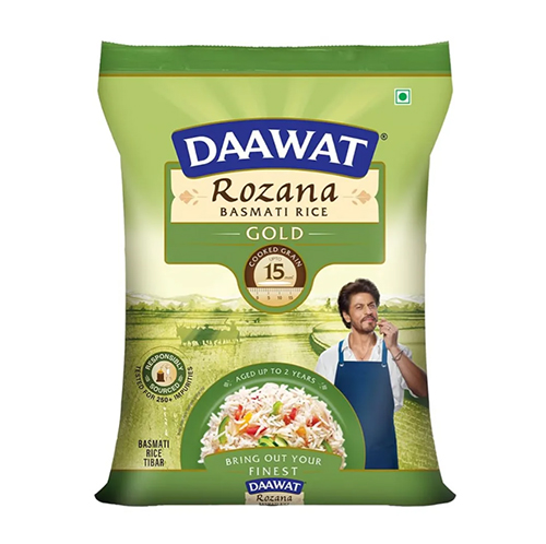 Рис басмати Rozana Gold 1 кг, Daawat Рис басмати Rozana Gold 1 кг, Daawat
