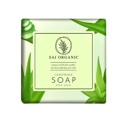 Мыло "Алоэ вера" 90 г, Sai Organic Мыло "Алоэ вера" 90 г, Sai Organic