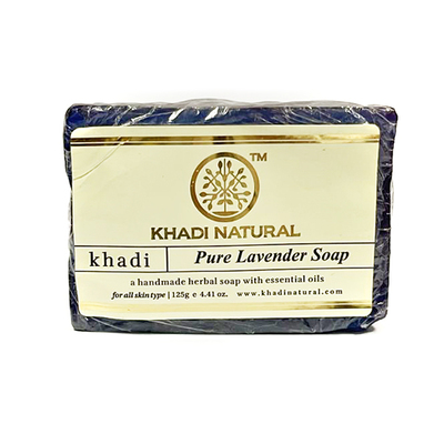 Мыло "Лаванда" 125 г, Khadi Natural фото 2 Мыло "Лаванда" 125 г, Khadi Natural фото 2