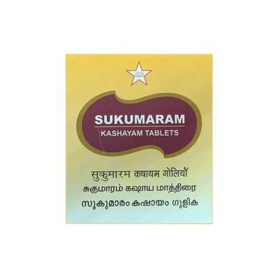Сукумарам Кашаям (Sukumaram Kashayam) 100 таб., SKM Сукумарам Кашаям (Sukumaram Kashayam) 100 таб., SKM