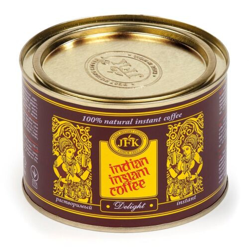 Кофе индийский растворимый Восторг (Indian Instant Coffee Delight), 90 г, JFK Кофе индийский растворимый Восторг (Indian Instant Coffee Delight), 90 г, JFK