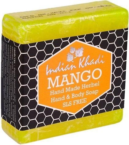 Мыло с Манго (Soap Mango) 100 г, Indian Khadi Мыло с Манго (Soap Mango) 100 г, Indian Khadi