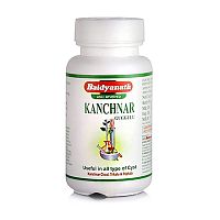 Канчанар Гуггул (Kanchnar Guggulu) 80 табл., Baidyanath
