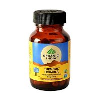 Куркума + Трикату - противовоспалительное 60 капс., Organic India