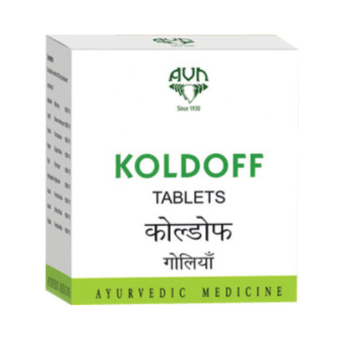 Колдофф (Koldoff) - противовирусное, обезболивающее / 100 табл, AVN