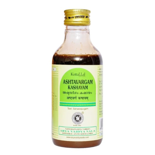 Аштаваргам Кашаям (Ashtavargam Kashayam) - для нервной системы / 200 мл, Kottakkal