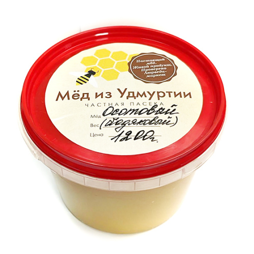 Мёд осотовый (бодяковый) Удмуртия 1200 г