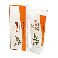 Крем Джатияди (Jatyadi Ghrta Lepam) при воспалениях, ожогах, дерматитах 35 г., SKM Siddha