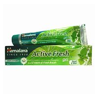 Зубная паста-гель Активная свежесть (Active Fresh) 80 мл, Himalaya Herbals