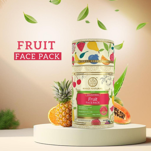 Маска для лица " Фрукты ", порошок ( Fruit Face Pack powder) 100 гр Khadi Natural фото 2