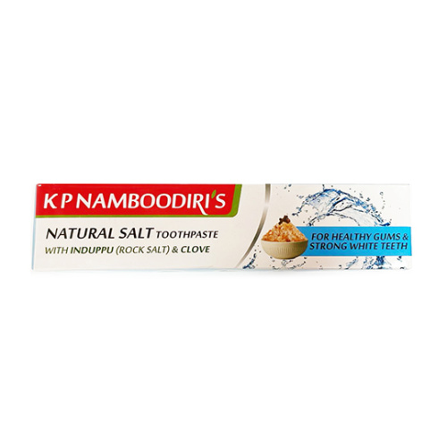 Зубная паста "Гималайская соль и гвоздика" (Natural Salt Induppu and Clove) 100 г, K.P. Namboodiri's