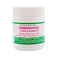 Тамра Кальпам Вати (Tamra Kalpam Vati) - детокс, от заболеваний жкт и печени / 30 гр., Adarsh