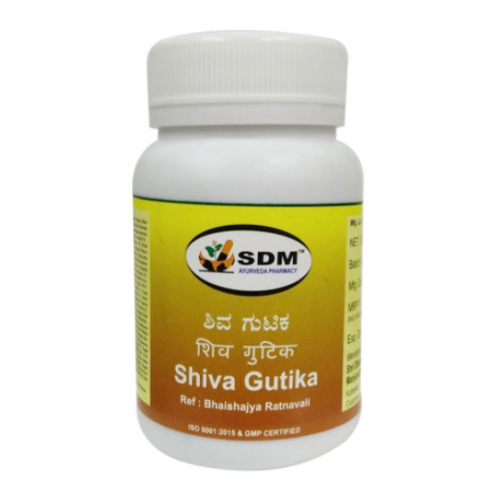 Шива Гутика (Shiva Gutika) - общеукрепляющее, омолаживающее 30 табл., SDM фото 2