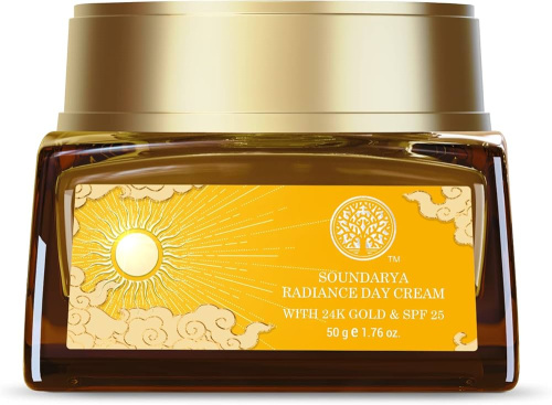 Крем для лица дневной с золотом (Soundarya Radiance Day Cream with 24k gold SPF30PA++) 50гр., Forest
