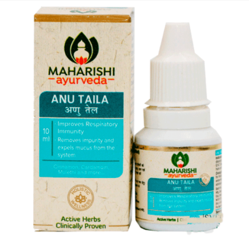 Масло Ану Тайлам (Anu Taila) - ЛОР заболевания / 10 мл, Maharishi Ayurveda