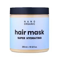 Маска увлажняющая для нормальных и сухих волос "Super hydrating" 250 мл, Nano Organic