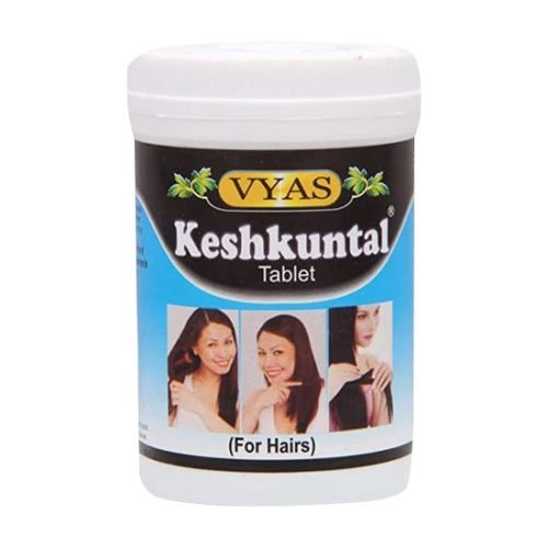 Кешкунтал (Keshkuntal) - укрепление волос и ногтей / 100 табл., Vyas Farmaceuticals