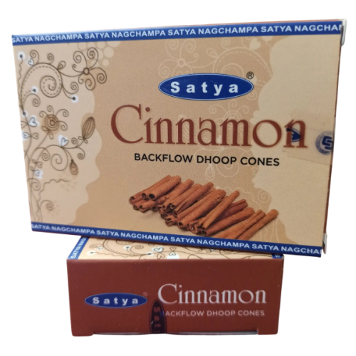 Благовония-конусы CINNAMON Backflow Dhoop Cones 10 шт., SATYA