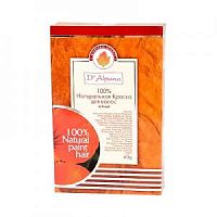 Краска для волос натуральная "Чёрный" 60 г, D'Alpana