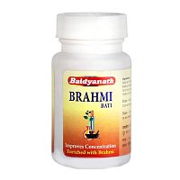 Брахми Вати (Brahmi Bati Budhivardhak) - тоник для мозга 80 табл., Baidyanath