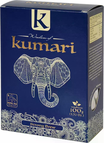 Чай непальский чёрный листовой Strong Brew Мудрость Кумари (Kumari) 100 г, Nature Himalaya Tea
