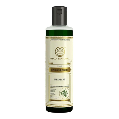 Шампунь для волос "Нимсат" (Neemsat hair cleanser) 210 мл, Khadi Natural