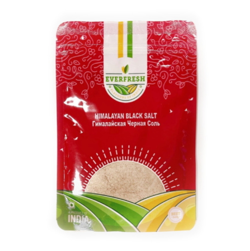 Соль чёрная гималайская 100 г, Everfresh