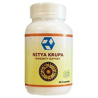 Крупа (Krupa) - коровье молозиво для иммунитета / 60 капс., Nitya