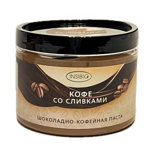 Паста орехово-шоколадная "Кофе со сливками" 350 г, Insibio Паста орехово-шоколадная "Кофе со сливками" 350 г, Insibio