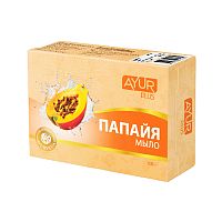 Мыло Папайя 100 г, Ayur Plus