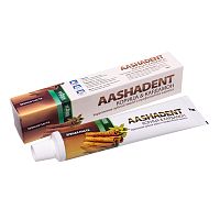 Зубная паста Aashadent (Корица и Кардамон) 100гр., Aasha Herbals