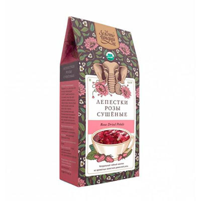 Напиток Лепестки розы сушёные 30 г, Золото Индии