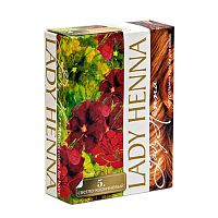 Травяная краска для волос (Светло-Коричневый) 60гр., (6х10гр.), Lady Henna