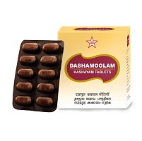 Дашамула кашаям (Dashmoolam Kashayam) - против отёков, воспалений / 100 табл., SKM Siddha