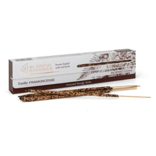 Благовония "Earhy Frankincense" (Земной ладан) 8 шт, TULASI BLISSFUL BOTANICS