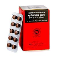 Кримишодхини Гулика (Krimisodhini Gulika) - от паразитов, выводит токсины / 100 табл., Kottakkal