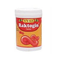 Рактогин (Raktogin) - при дефиците железа и анемии 100 таб, Vyas