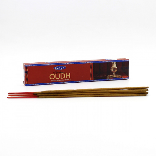 Благовония "Arabian Oudh" (Арабский Уд) Premium Incense Sticks 15 г, Satya фото 2