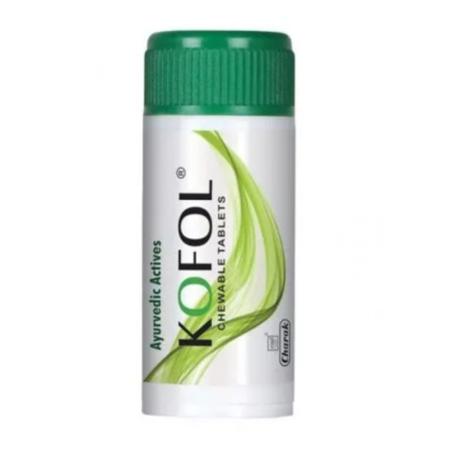 Кофол (травяные таблетки от боли в горле и кашля) 60 табл., Charak Pharma