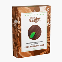 Аюрведическая травяная краска для волос (Горький Шоколад) 100гр., Aasha Herbals