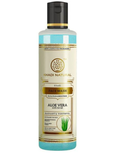 Гель для умывания Алое Вера (Aloe Vera) 210 мл, Khadi Natural