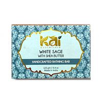 Мыло "Белый шалфей с маслом ши" 125 г, Kai Essentials