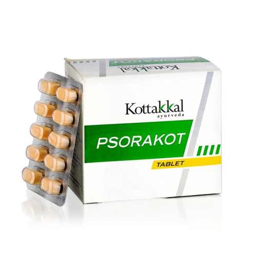 Псоракот (Psorakot) - от псориаза, дерматита / 100 табл., Kottakkal фото 2