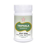 Трифала Гуггул (Triphala Guggulu) 100 табл, SKM Siddha