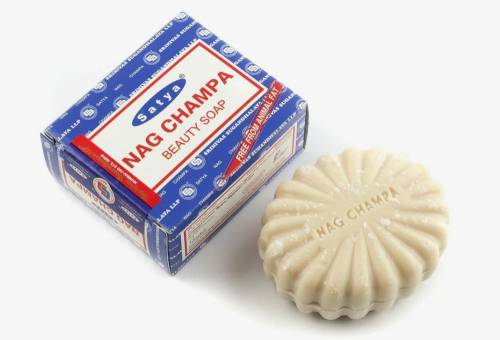Мыло натуральноe ручной работы (Soap Nag Champa) 75г., Satya